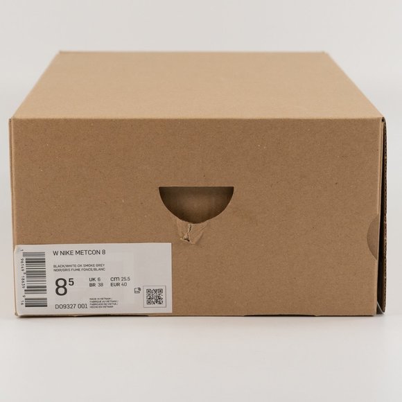 Nike Women's Metcon 8 'Black Dark Smoke Grey' DO9327-001 Gym Training Crossfit - Picture 14 of 16